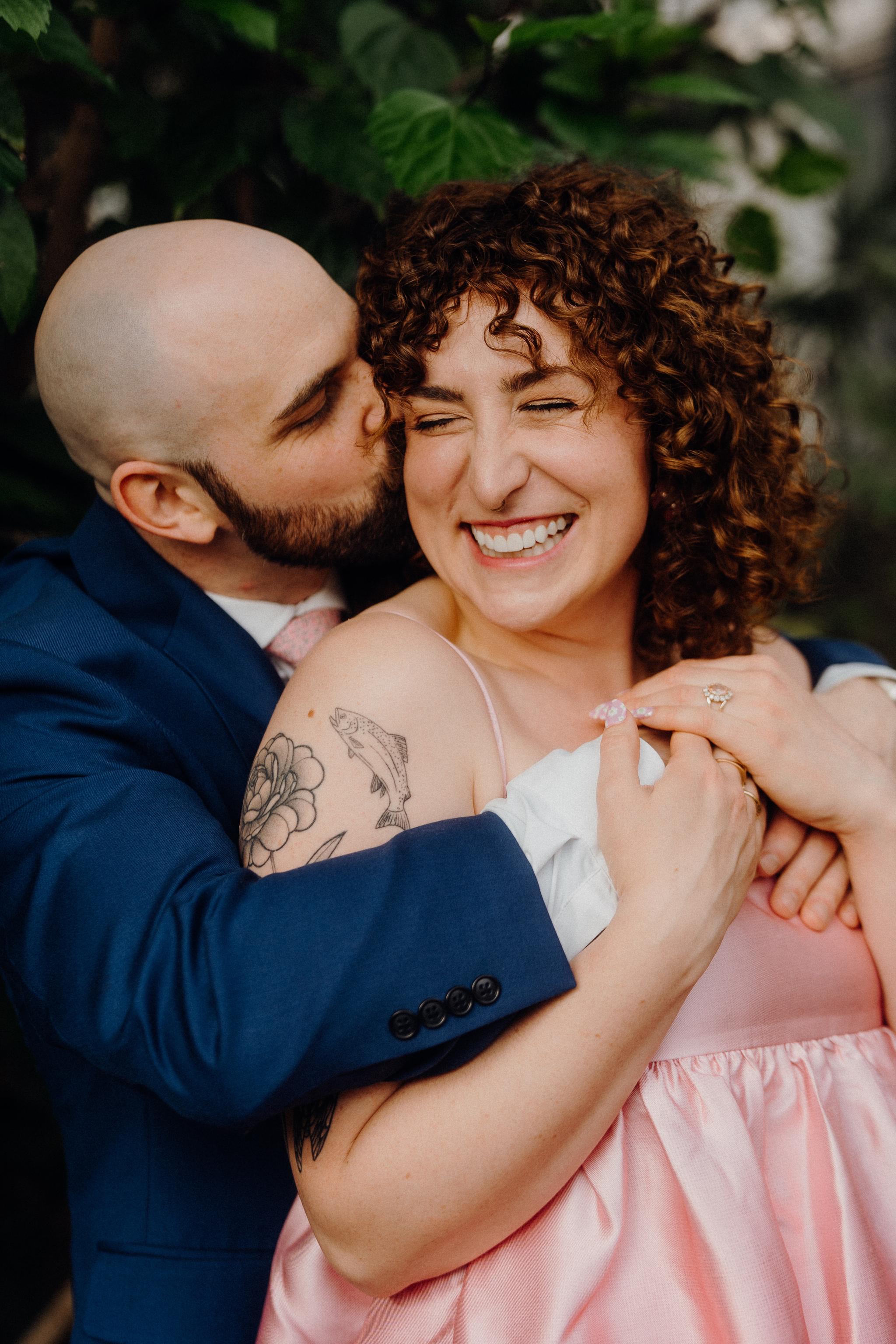 An Engagement Session at Lamberton Conservatory: A Warm Indoor Setting with an Outdoor Vibe